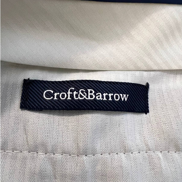 Croft & Barrow Men's Dress Pants Size 40 x 30 in Gray - Picture 3 of 5